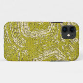 Mustard Tortoise Muschel abstrakt von Leah G Case-Mate iPhone Hülle (Rückseite (Horizontal))