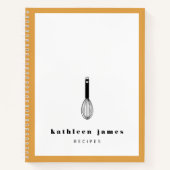 Mustard White Balloon Whisky-Notebook Notizblock (Vorderseite)