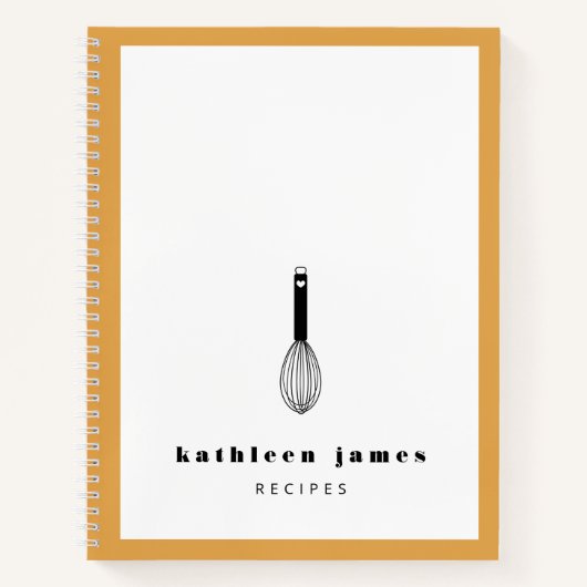 Mustard White Balloon Whisky-Notebook Notizblock (Vorderseite)