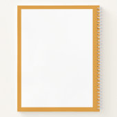 Mustard White Balloon Whisky-Notebook Notizblock (Rückseite)