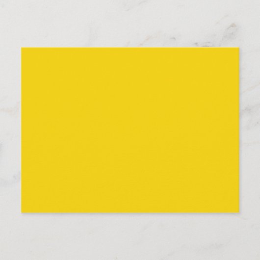 Mustard Yellow Dunkelgelb Farbe Solider Hintergrun Postkarte (Vorderseite)
