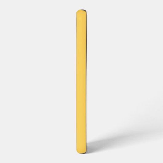 Mustard Yellow Einfaches, feines Skriptname Samsung Galaxy Hülle (Linke Seite)