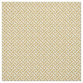 Mustard Yellow Greece Schlüsselmuster Stoff (Muster)