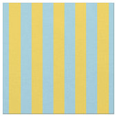 Mustard Yellow Light Blue Streifen Stoff (Nahaufnahme)