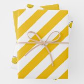Mustard Yellow Modern Trendy Geschenkpapier Set (Beispiel)
