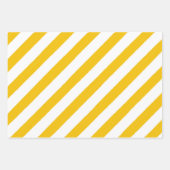 Mustard Yellow Modern Trendy Geschenkpapier Set (Vorderseite)