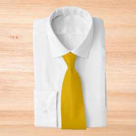 Mustard Yellow Solid Color Krawatte
