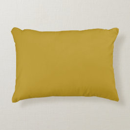 Mustard Yellow, Solid Color, Modern, Simple,Trendy Dekokissen