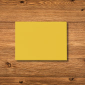 Mustard Yellow Solid Color Post-it Klebezettel