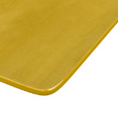 Mustard Yellow Solid Color Schneidebrett (Ecke)