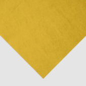 Mustard Yellow Solid Color Seidenpapier (Detail)