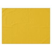 Mustard Yellow Solid Color Tischdecke (Vorderseite (Horizontal))
