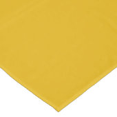 Mustard Yellow Solid Color Tischdecke (Schrägansicht)