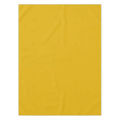 Mustard Yellow Solid Color Tischdecke (Vorderseite)