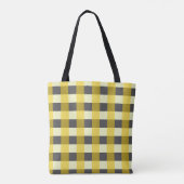 MUSTART UND CHARCOAL KARO TASCHE (Rückseite)