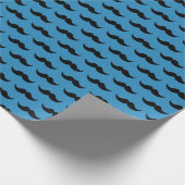Mustasch Geschenkpapier (Ecke)