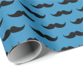 Mustasch Geschenkpapier (Rolleneckpunkt)