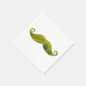 Mustcahes Cocktail Paper Napkins Serviette (Ecke)