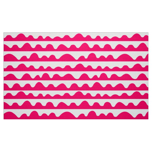 Muster 020815 - Neon Red and White Stoff (Fat Quarter (45,7 x 55,9 cm))