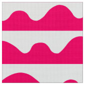 Muster 020815 - Neon Red and White Stoff (Nahaufnahme)