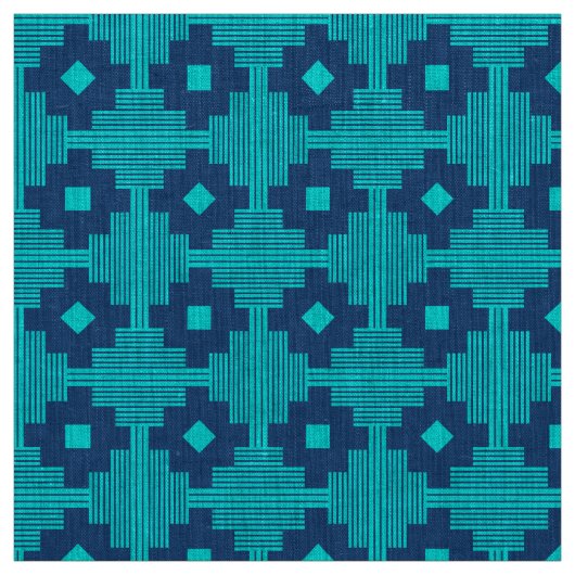 Muster 061214 - Cyan mit Blue 1d4e89 Stoff (Muster)