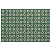 Muster 061214 - weiß mit dunkelgrün 02481c stoff (Fat Quarter (45,7 x 55,9 cm))