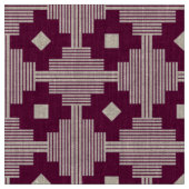 Muster 061214 - White on Deep Red 660036 Stoff (Nahaufnahme)