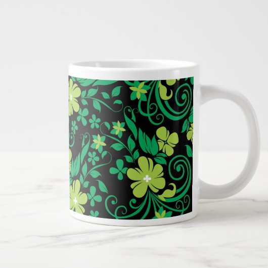 Muster 18 Jumbo-Tasse (Rechts)