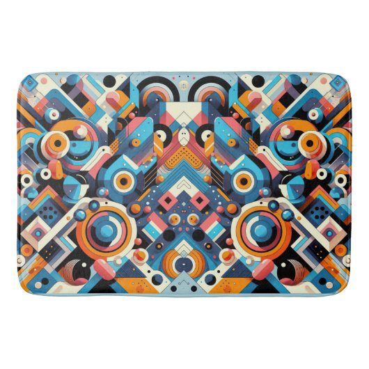 Muster 1 badematte (Vorderseite)