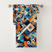 Muster 1 badhandtuch set (Insitu)