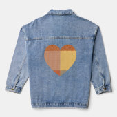 Muster 1 Denim Jacket Jeansjacke (Rückseite)
