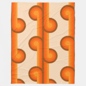 Muster 1 der geometrischen Formen für die Retro-Fo Fleecedecke (Vorderseite)