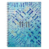 Muster #1 des Numerology-elf elf Notizblock (Vorderseite)