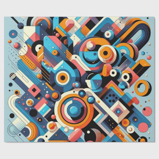 Muster 1 geschenkpapier (Flach)