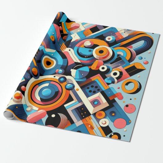 Muster 1 geschenkpapier (Ungerollt)