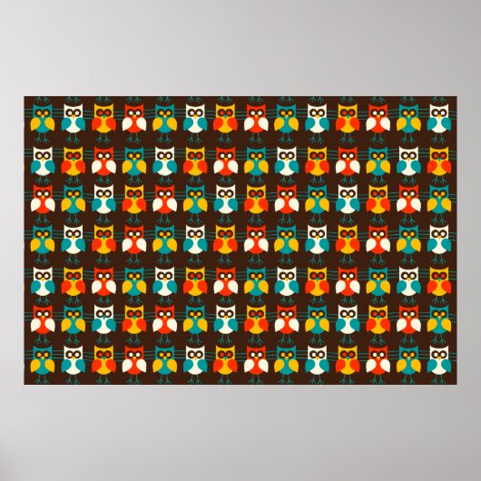 Muster 1 Print Poster (Vorne)