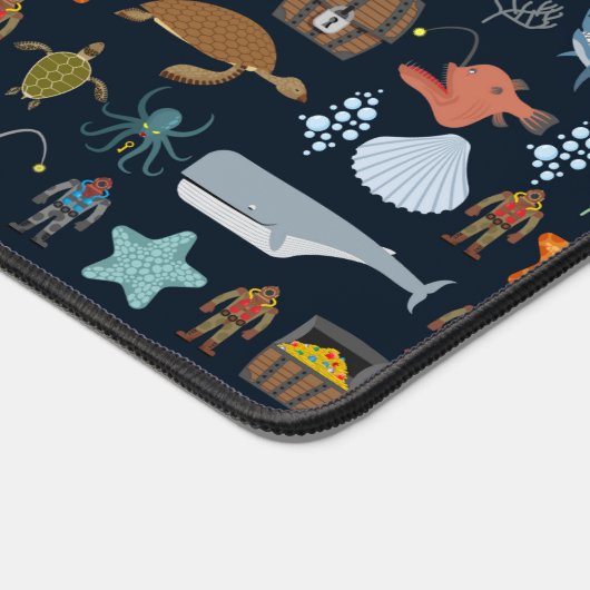 Muster 1 schreibtischunterlage (Ecke)