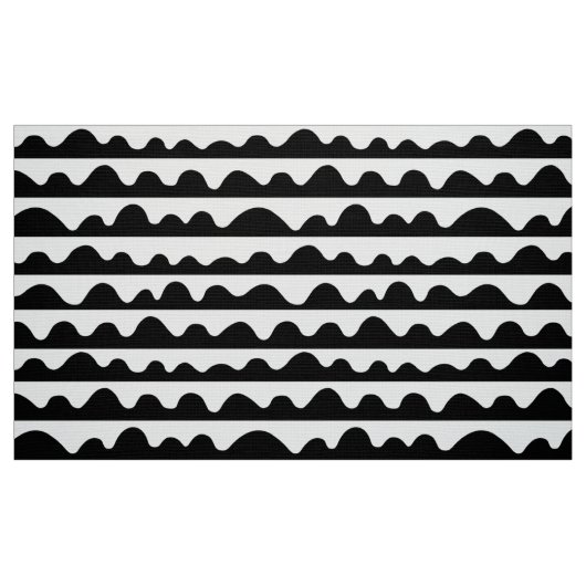 Muster 20815 - Schwarz auf Weiß Stoff (Fat Quarter (45,7 x 55,9 cm))