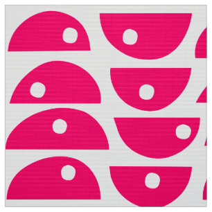 Muster 20816 - Neon Red and White Stoff