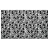 Muster 210121 - Schwarz, Weiß und 50 % Grau Stoff (Fat Quarter (45,7 x 55,9 cm))