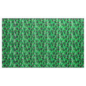 Muster 210121 - Schwarz, Weiß und Gras Grün Stoff (Yard (91,4 cm))