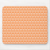 Muster 260514 - Orange auf Weiß Mousepad (Vorne)