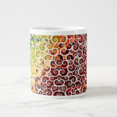 Muster 26 Jumbo-Tasse (Vorderseite)