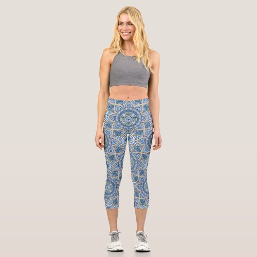 Muster 2 capri leggings (Vorderseite)