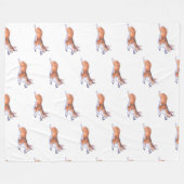Muster 2 der Corgi-Flugsumie Fleecedecke (Vorderseite (Horizontal))