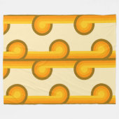 Muster 2 der geometrischen Formen Fleecedecke (Vorderseite (Horizontal))