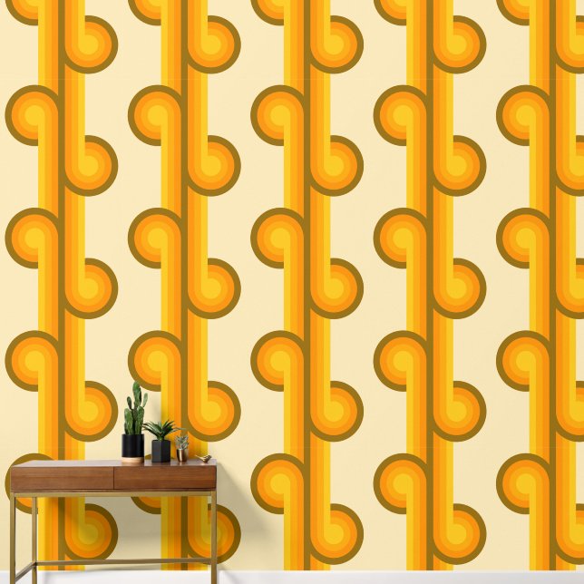 Muster 2 der geometrischen Formen Tapete (Korridor)