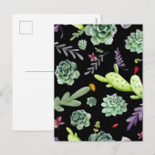 Muster 2 feiertagspostkarte (Vorne/Hinten)