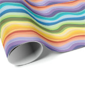 Muster 2 für mehrfarbige Streifen Geschenkpapier (Rolleneckpunkt)