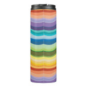 Muster 2 für mehrfarbige Streifen Thermosbecher (Rückseite)